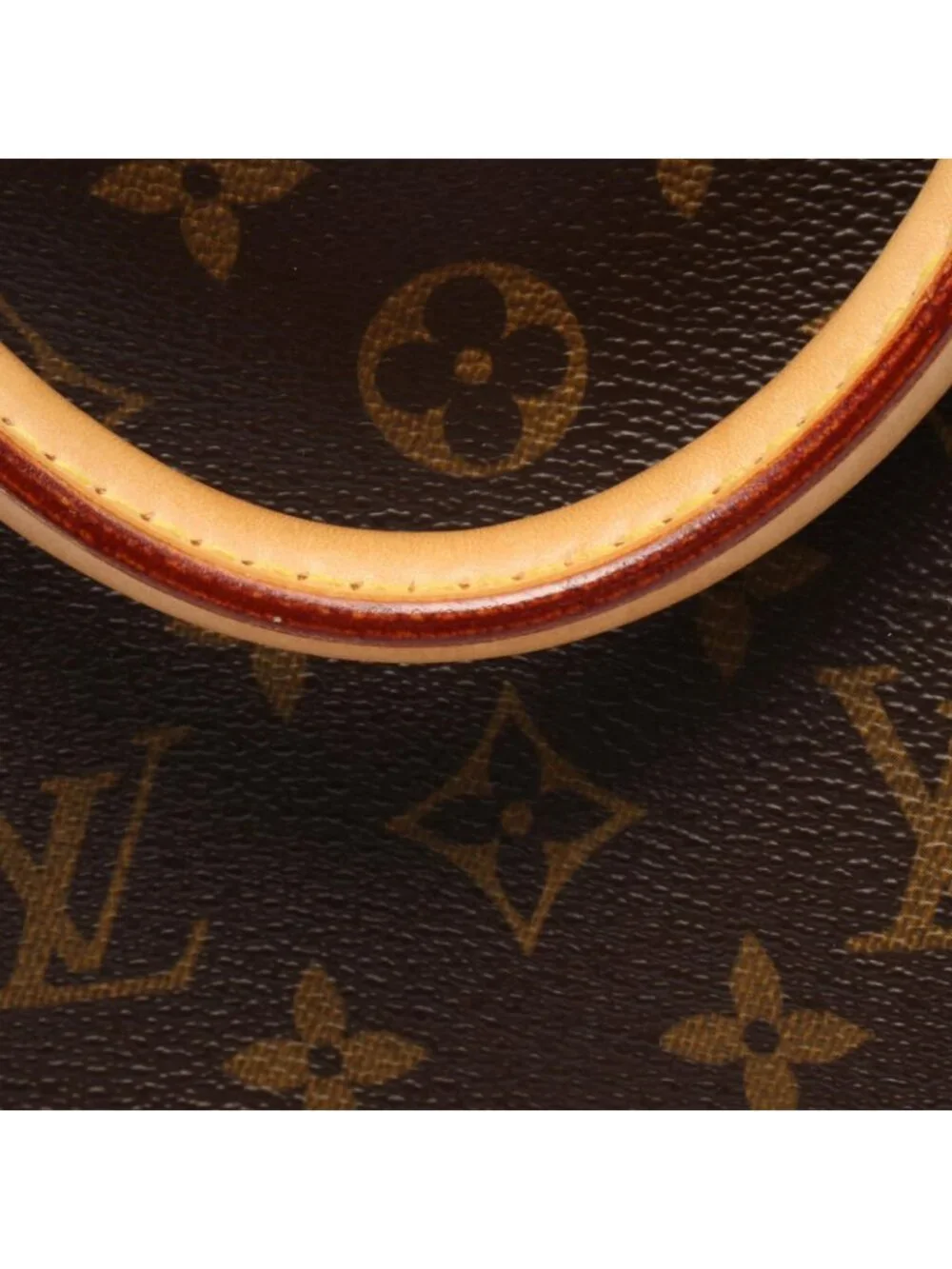 Louis Vuitton Handbag Rock It Coatingcanvas Leather